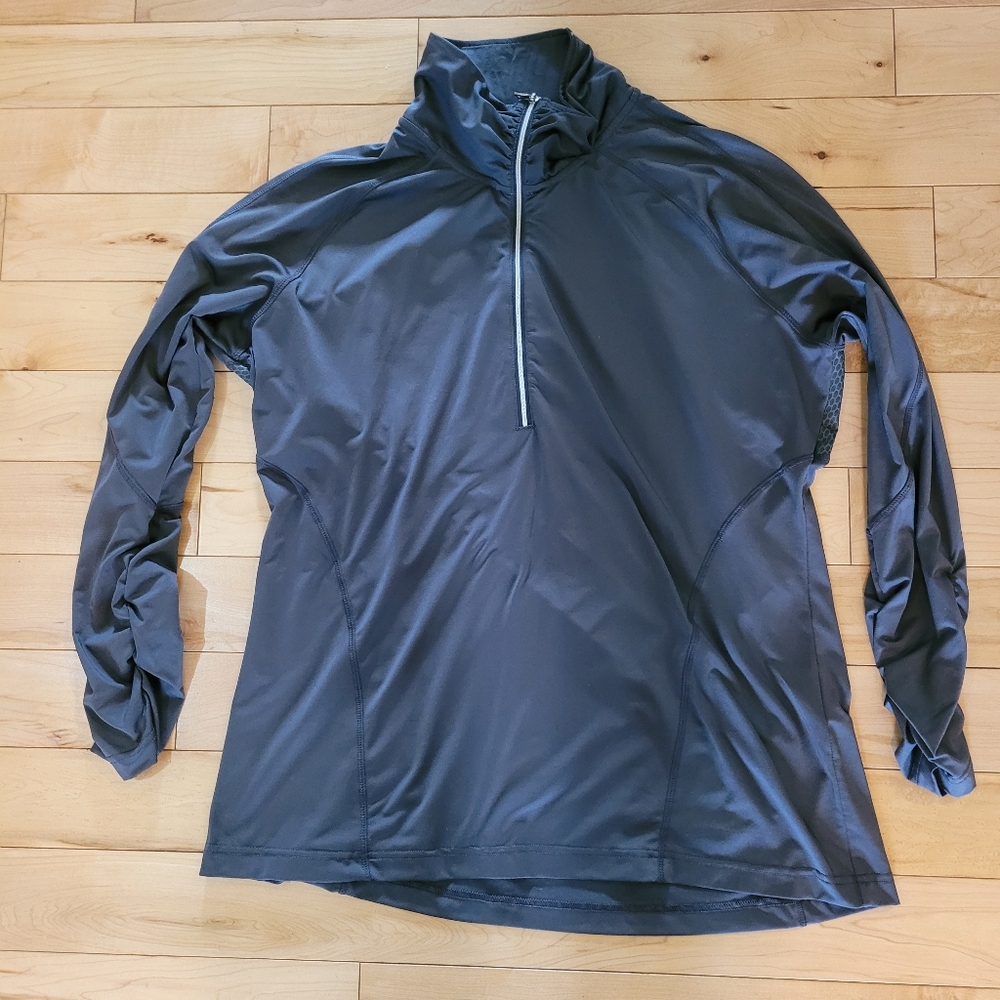 Sunice Women's Size XL Gray Quarter-Zip Pullover